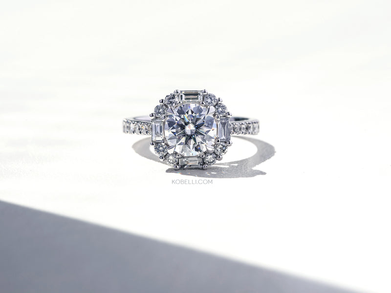 2.3 Carat Moissanite Jemma Ring