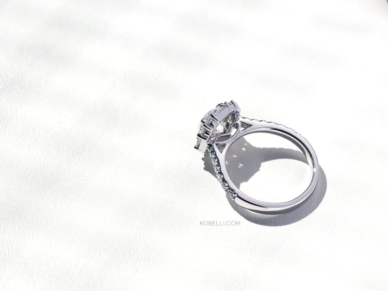 2.3 Carat Moissanite Jemma Ring