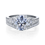 Kobelli Grown - 2pc Interlaken LG Diamond Wedding Set