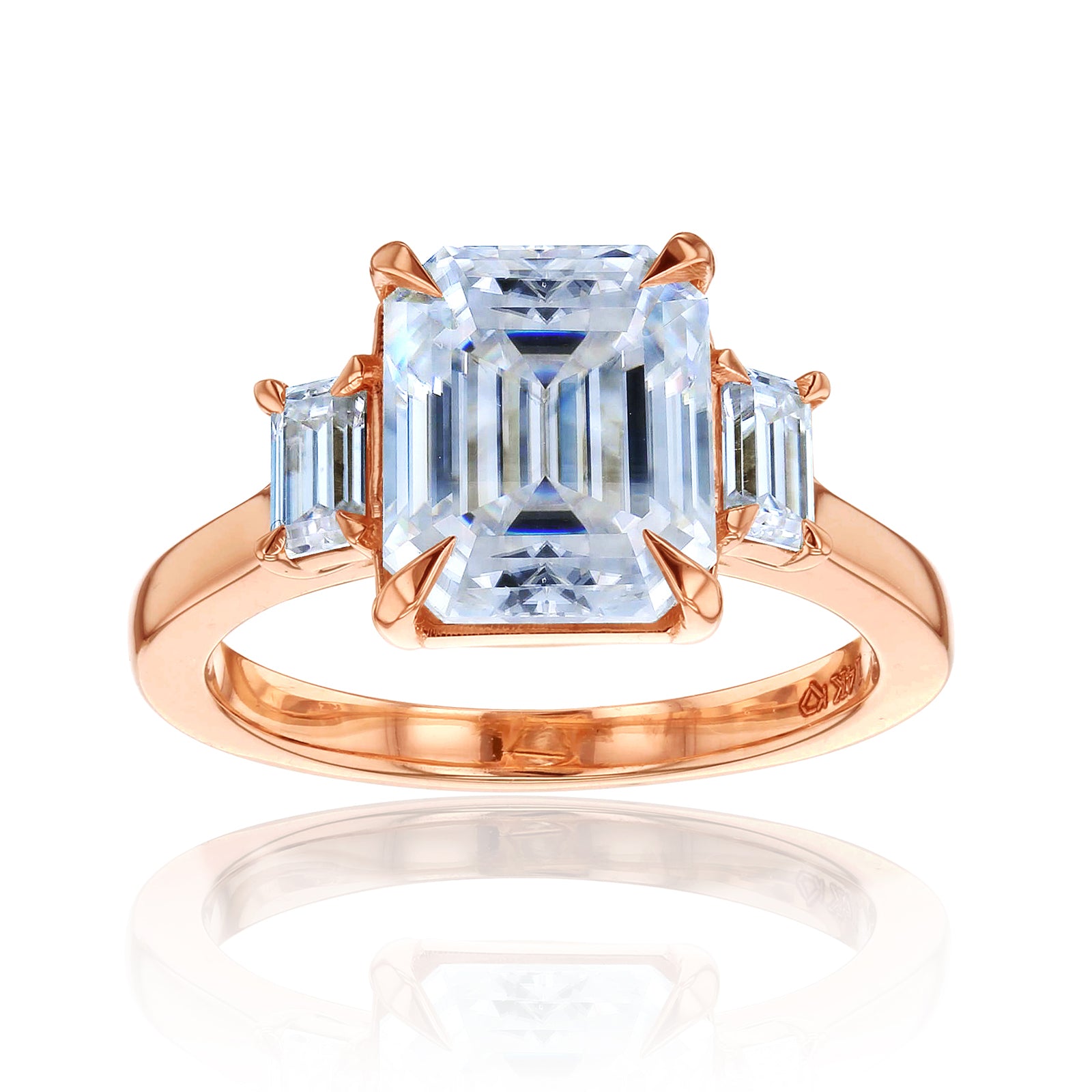 5.5 Carat Moissanite Esma Ring