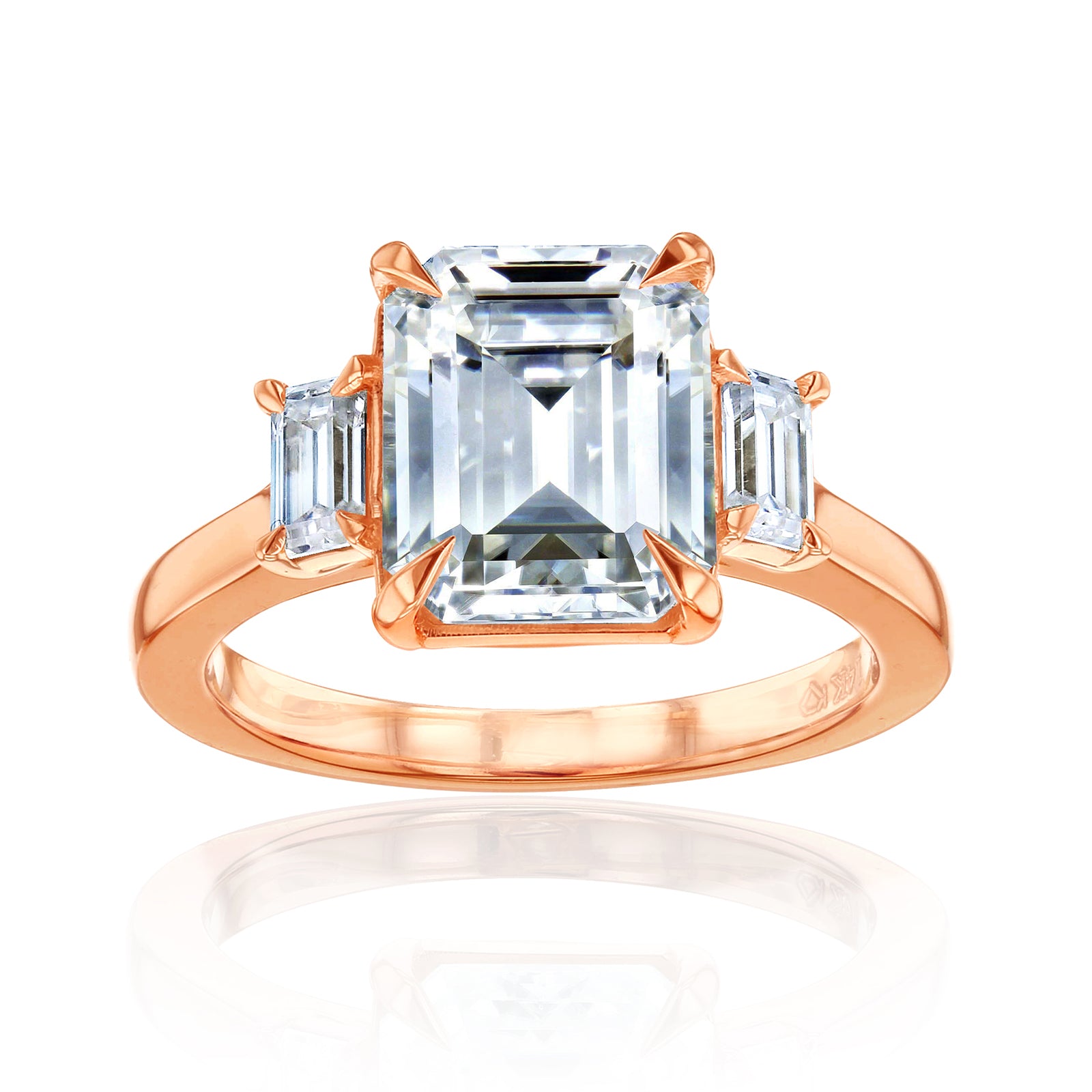 5.5 Carat Moissanite Esma Ring