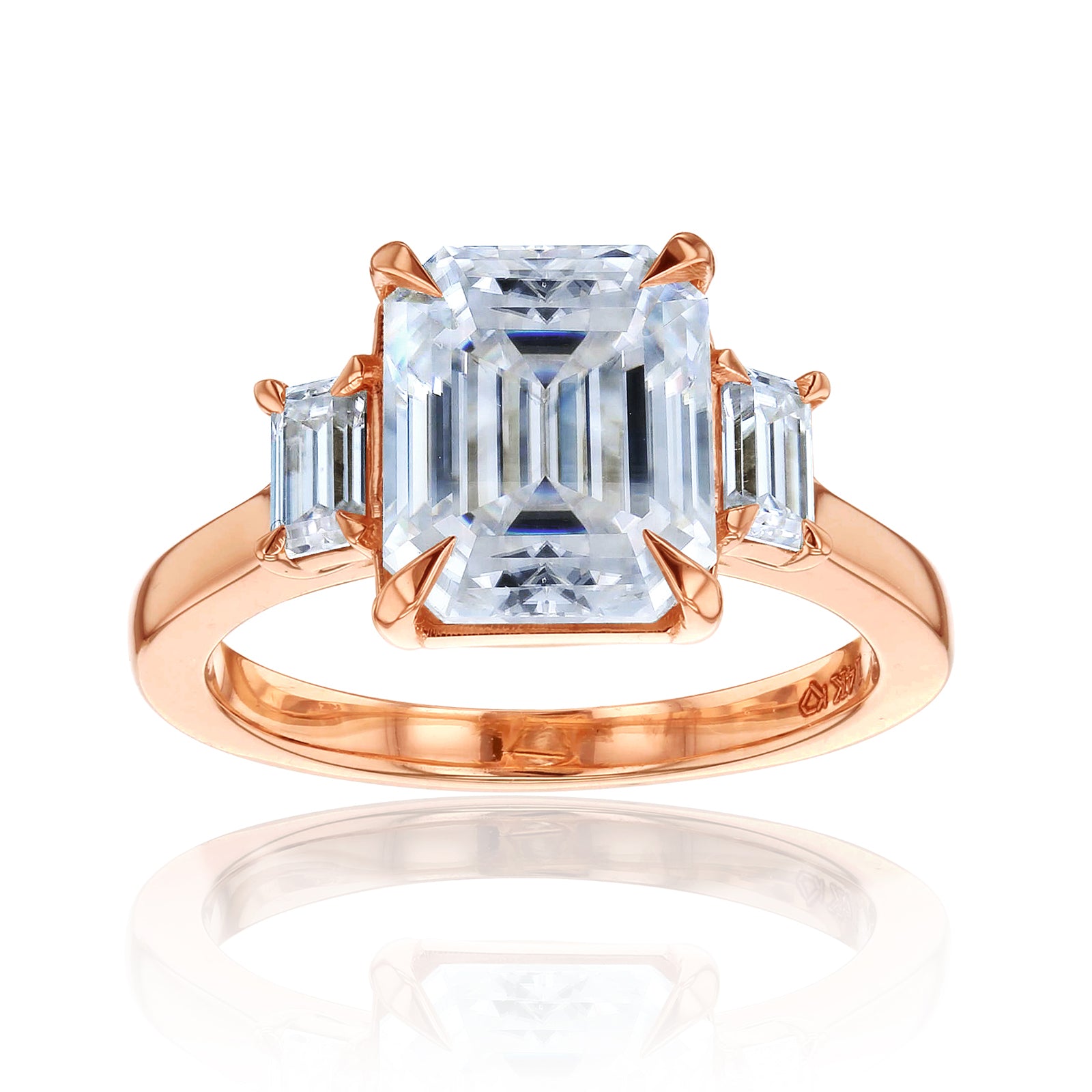 5.5 Carat Moissanite Esma Ring