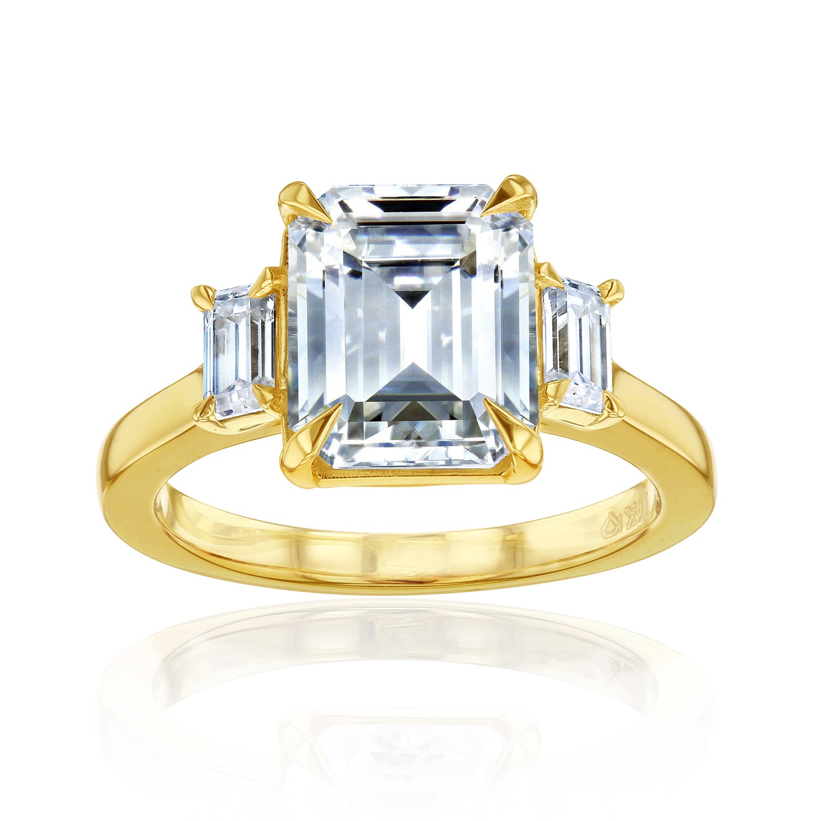 5.5 Carat Moissanite Esma Ring