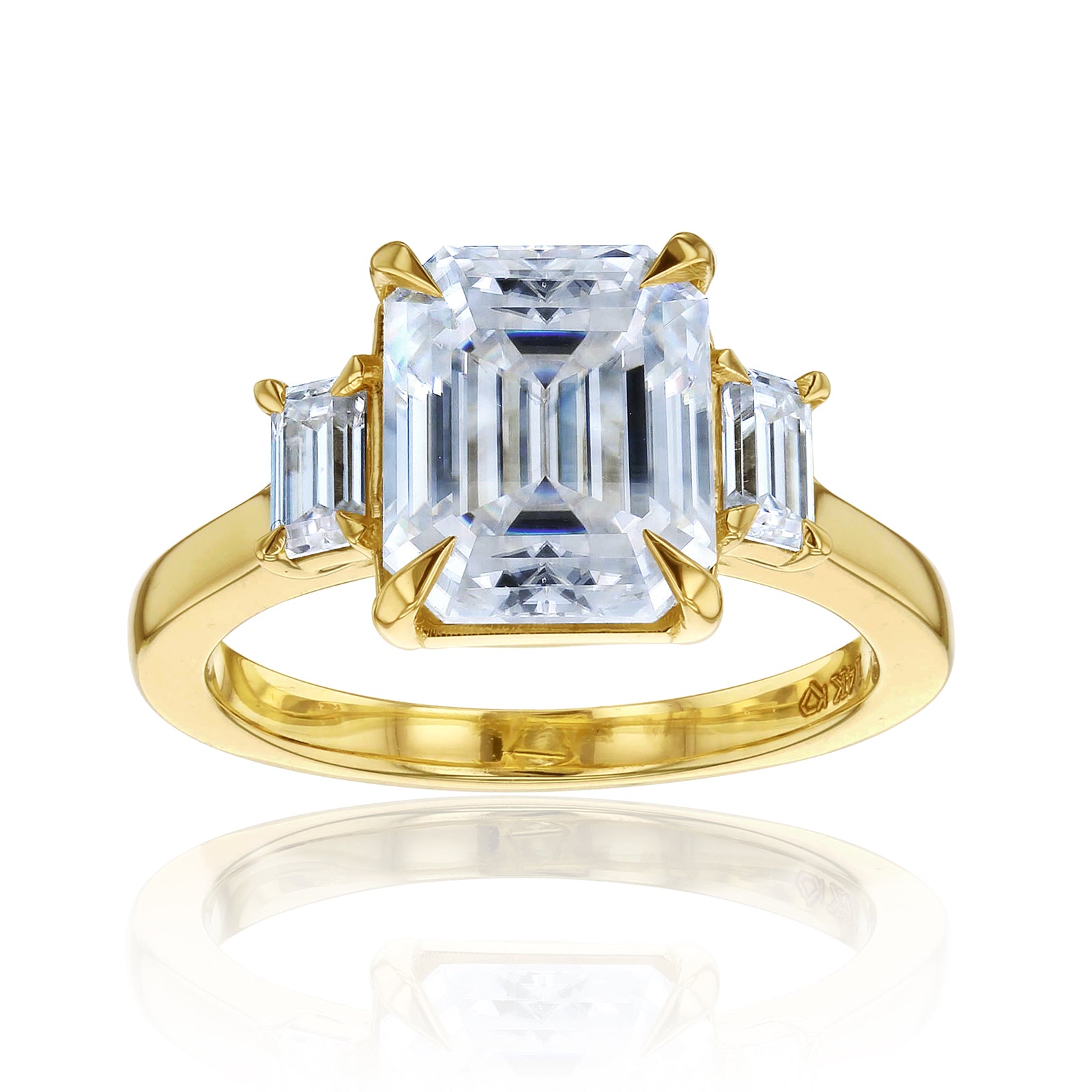 5.5 Carat Moissanite Esma Ring