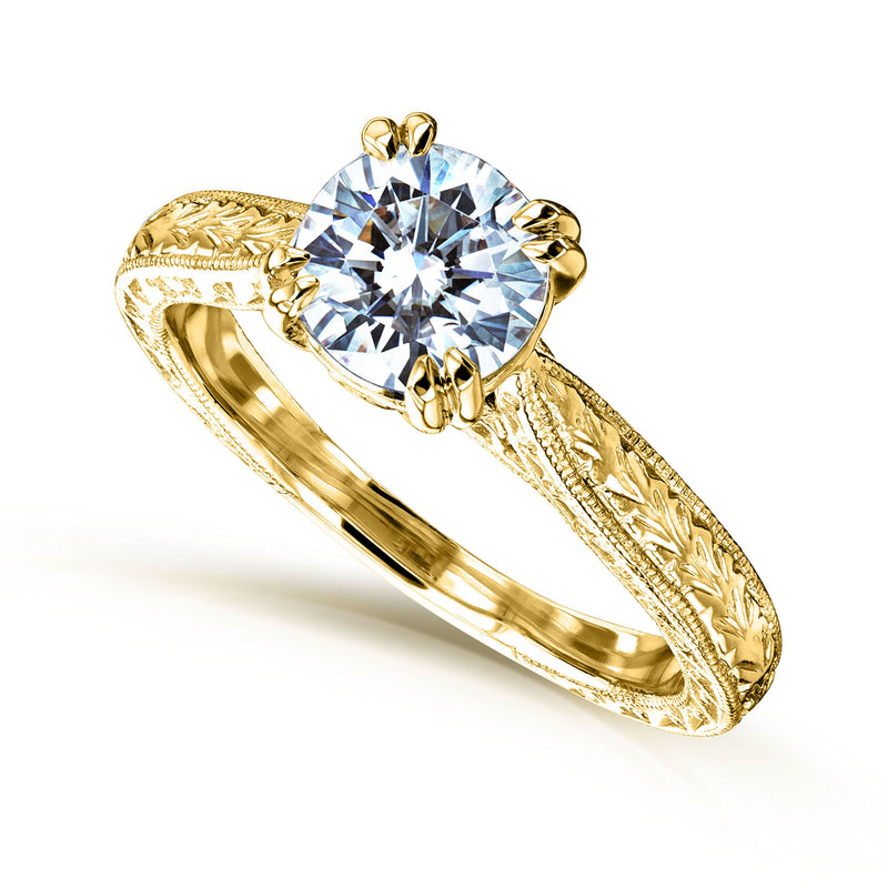 1ct Moissanite Valentina Ring