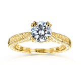 1ct Moissanite Valentina Ring