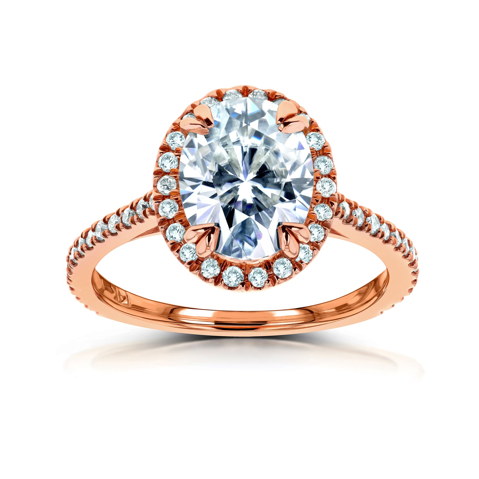 2.35 Carat Moissanite Oval Original Ring (DEF/VS)