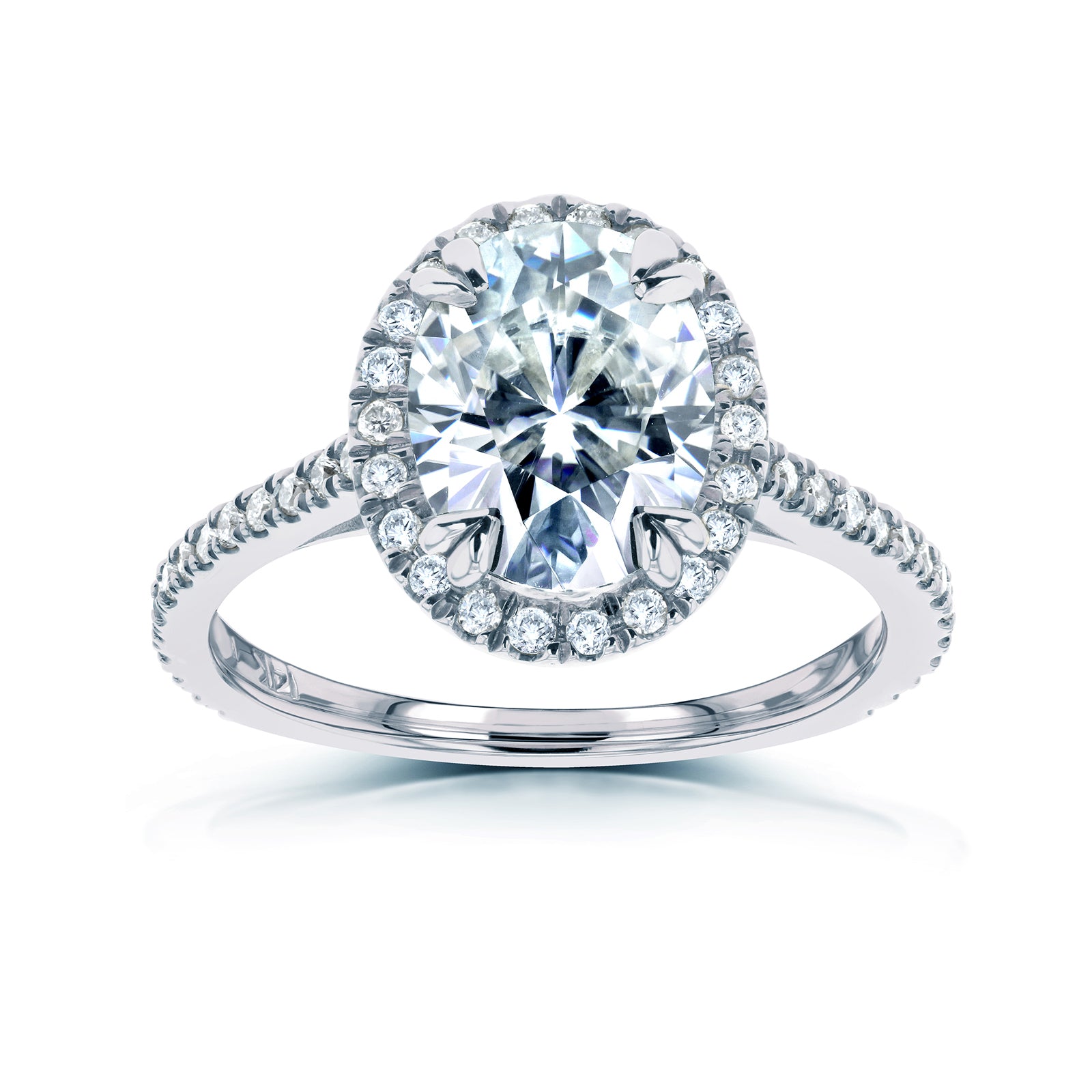 2.3 Carat Moissanite Oval Original Ring
