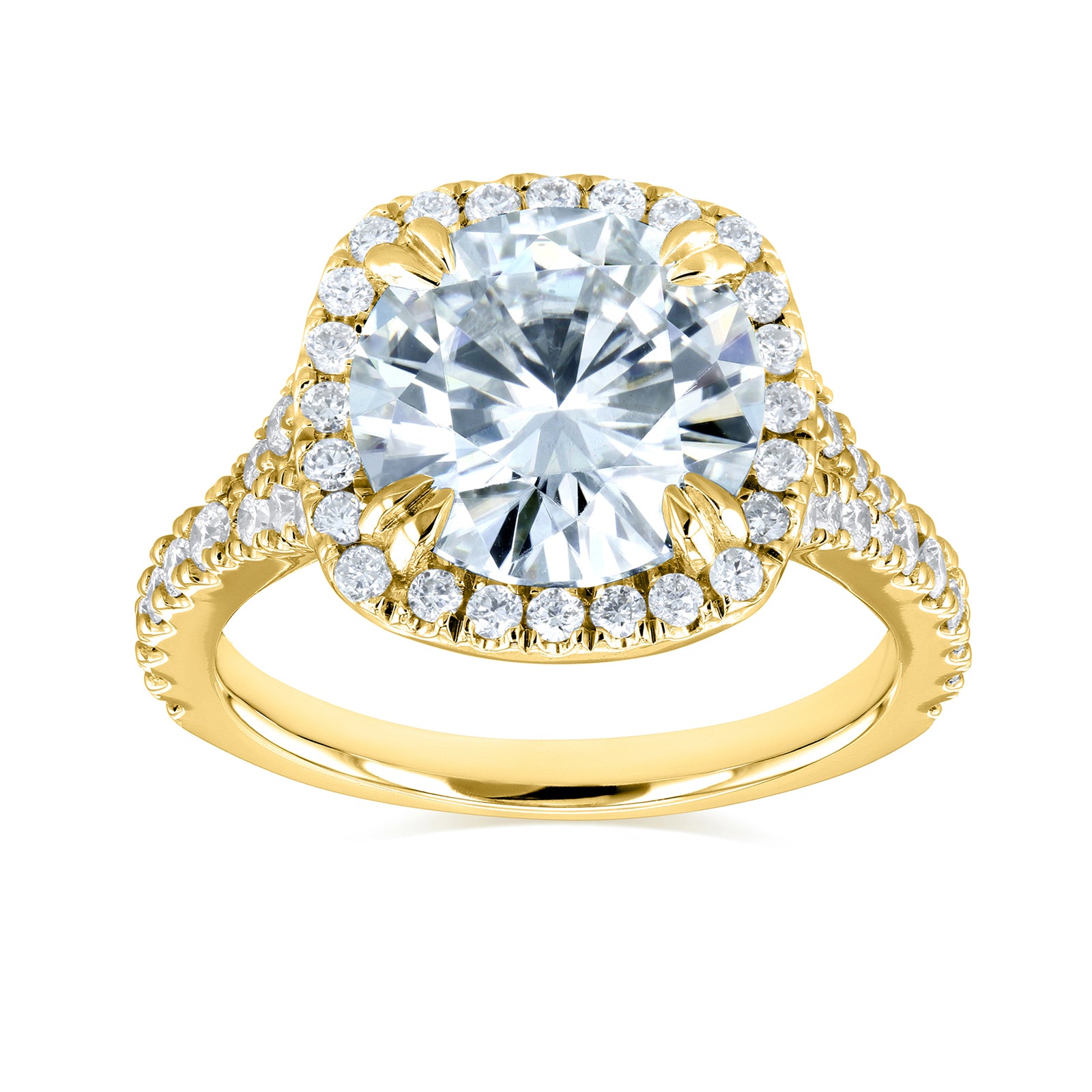 3.65 Carat Moissanite Vienna Ring