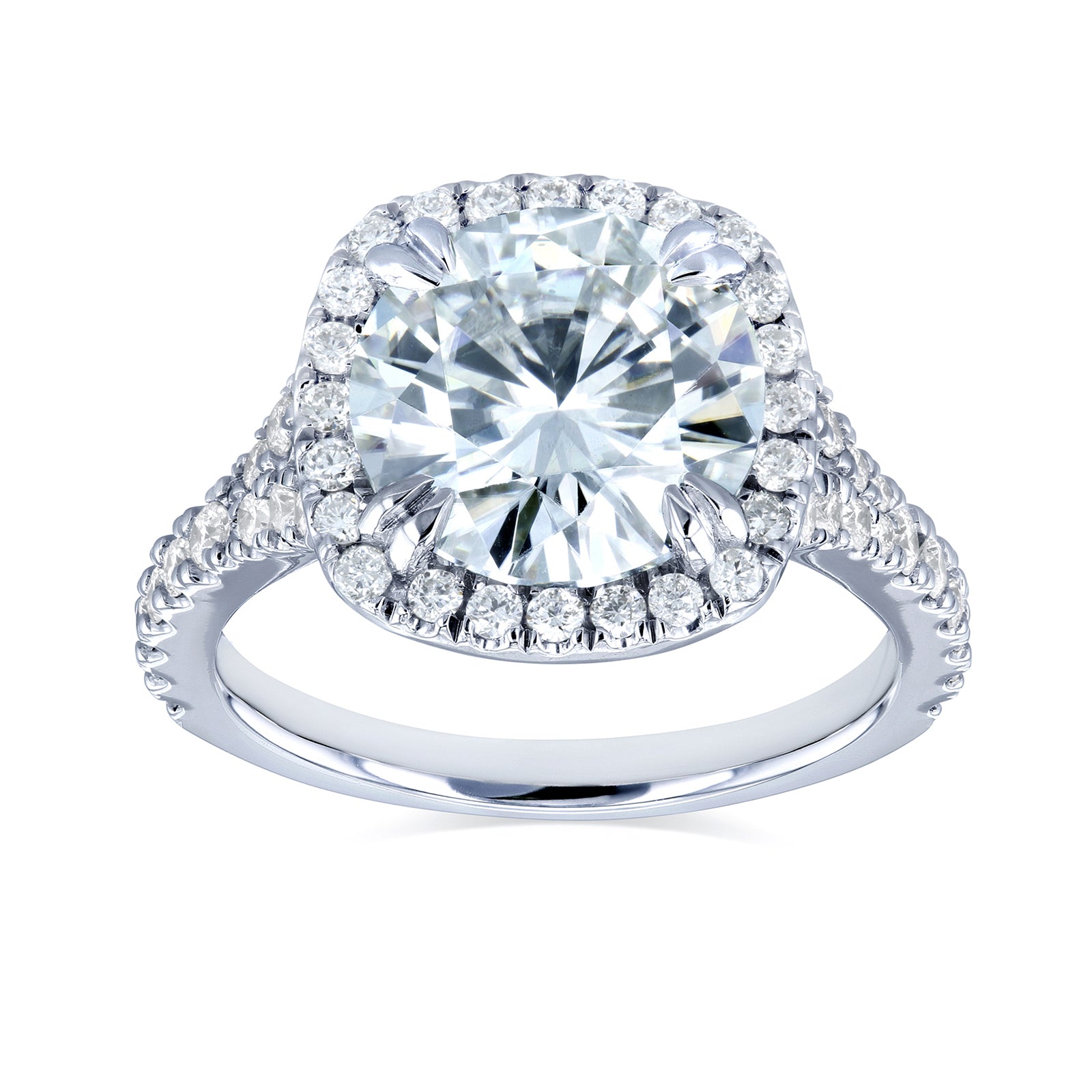 3.65 Carat Moissanite Vienna Ring