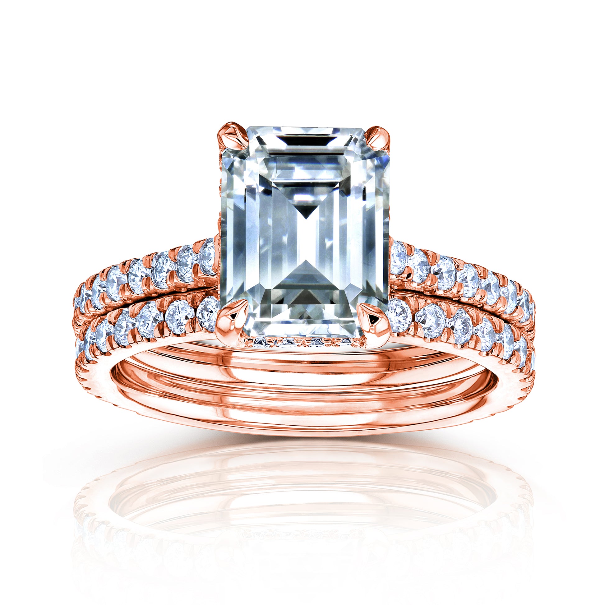 3.25 Carat Moissanite Bristol Bridal Set