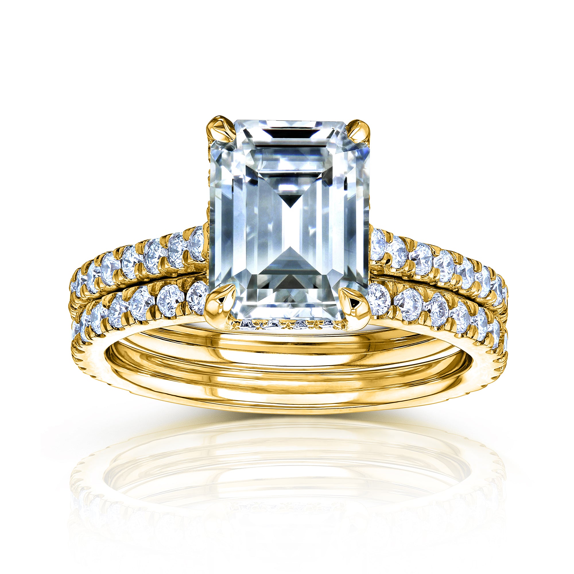 3.25 Carat Moissanite Bristol Bridal Set