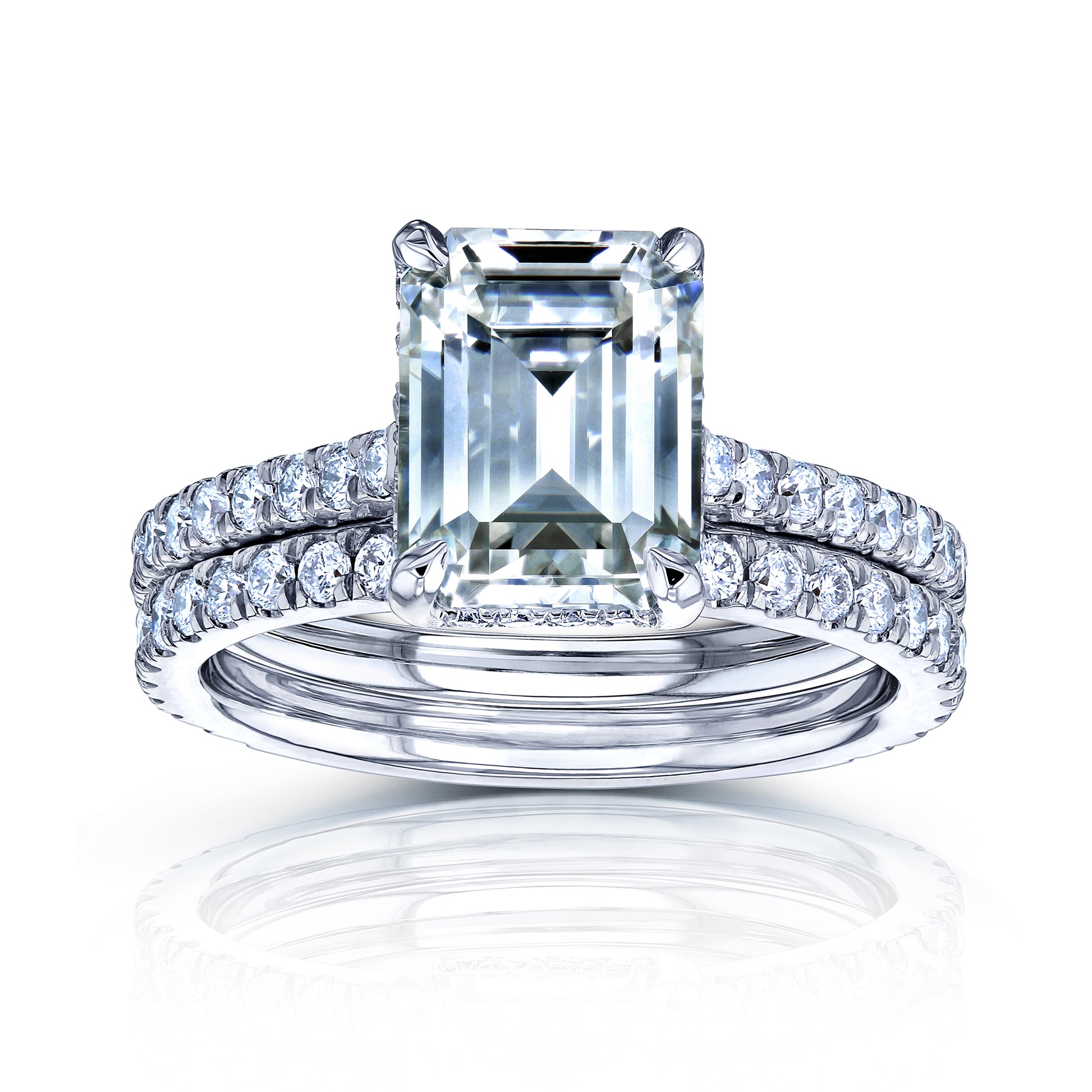 3.25 Carat Moissanite Bristol Bridal Set
