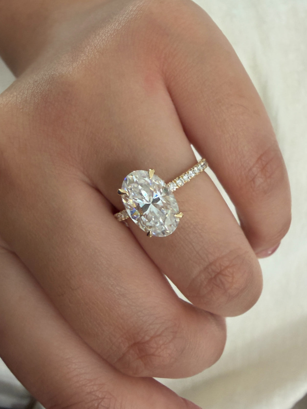 4.5 Carat Moissanite Odette Ring