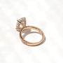 Kobelli Large Oval Diamond Halo Ethical & Sustainable Engagement Ring