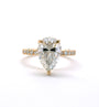 Kobelli Large Pear Diamond Halo Ethical & Sustainable Engagement Ring