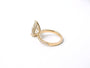Kobelli Large Pear Diamond Halo Ethical & Sustainable Engagement Ring