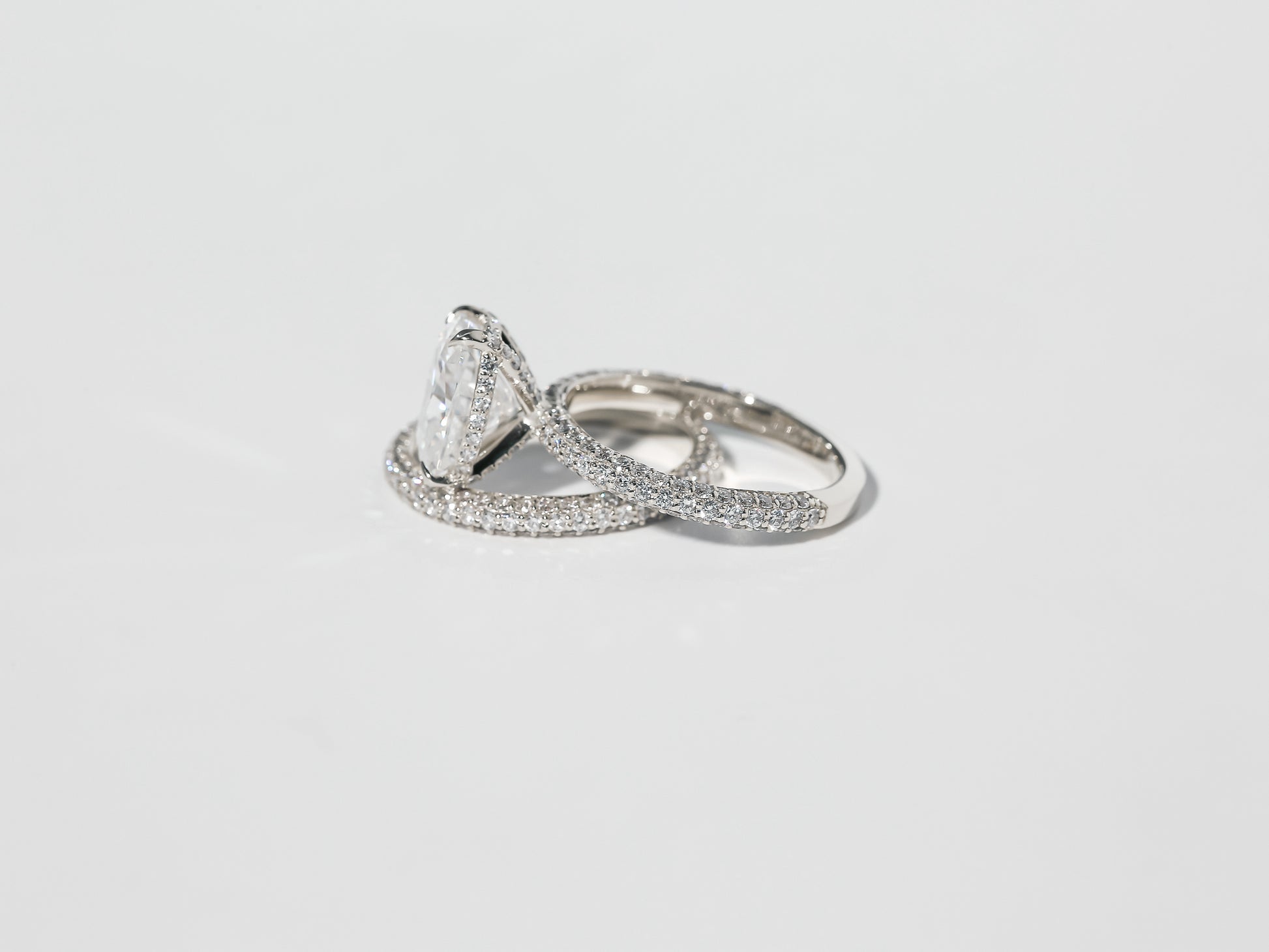 4.95 Carat Moissanite Colette Bridal Set