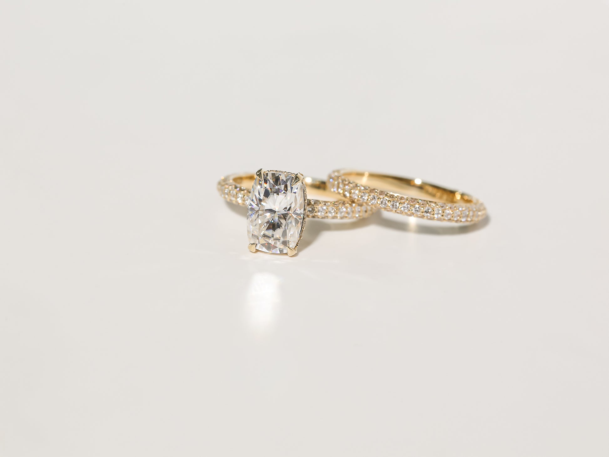 4.95 Carat Moissanite Colette Bridal Set