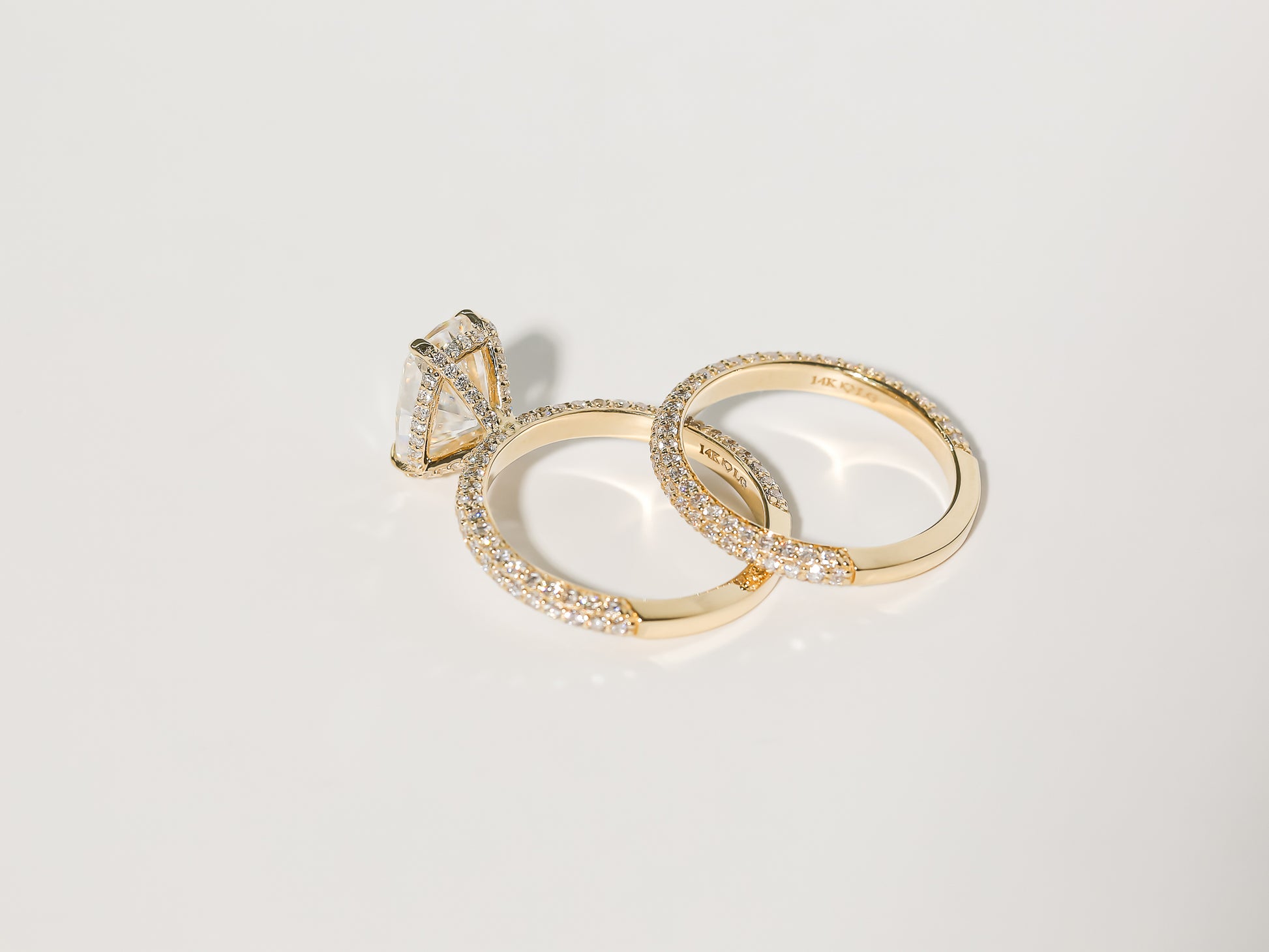 4.95 Carat Moissanite Colette Bridal Set