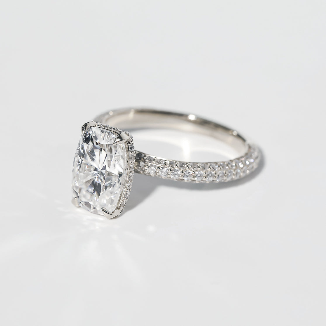 4.15 Carat Moissanite Colette Ring