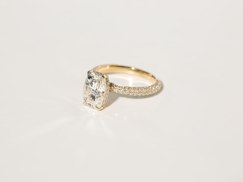 Colette Diamond-Coated Ring