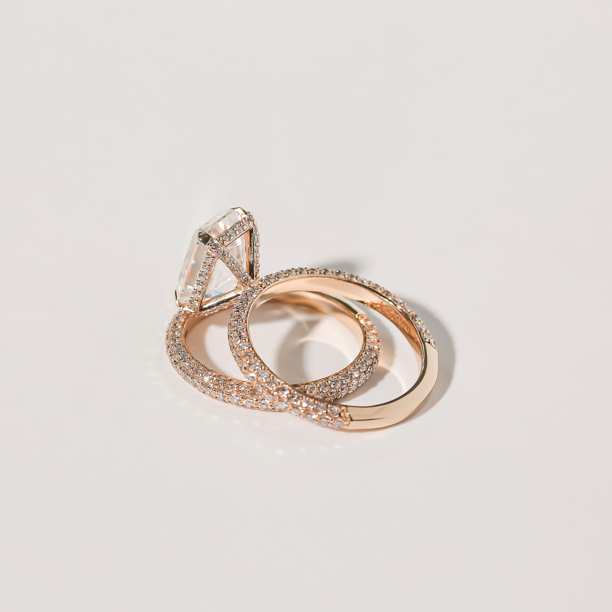 5 Carat Moissanite Edina Bridal Set