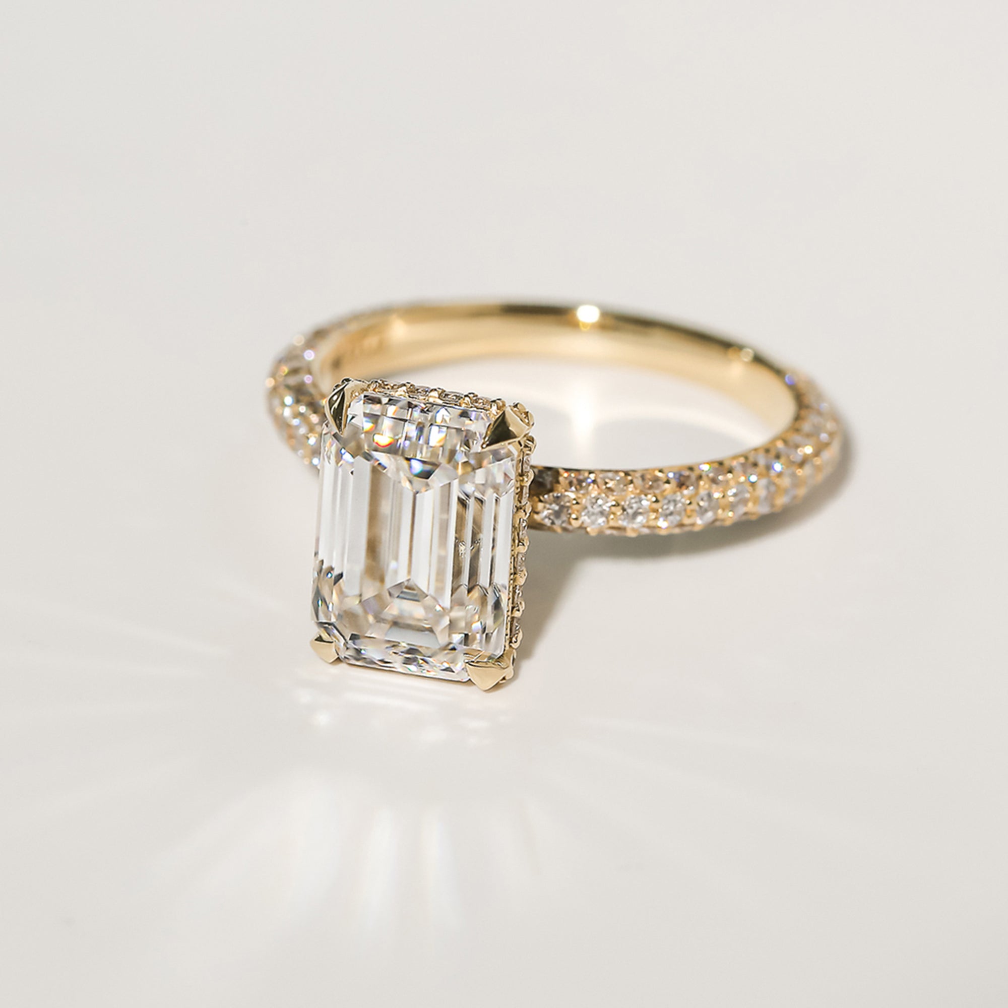 4.2 Carat Moissanite Edina Ring