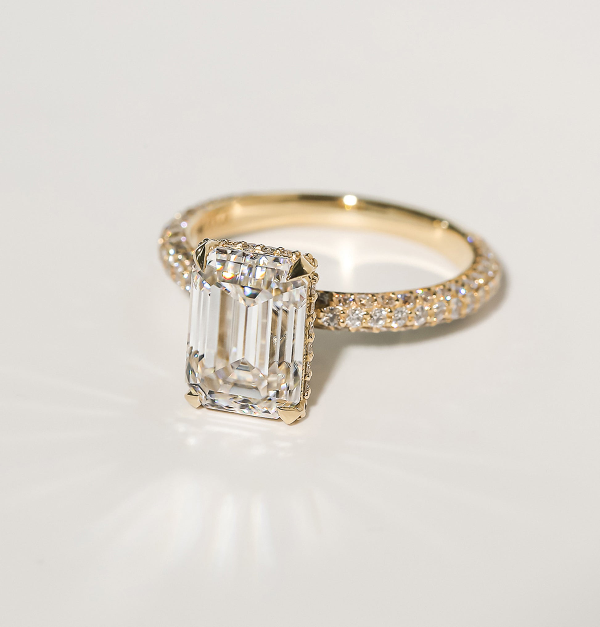 4.2 Carat Moissanite Edina Ring