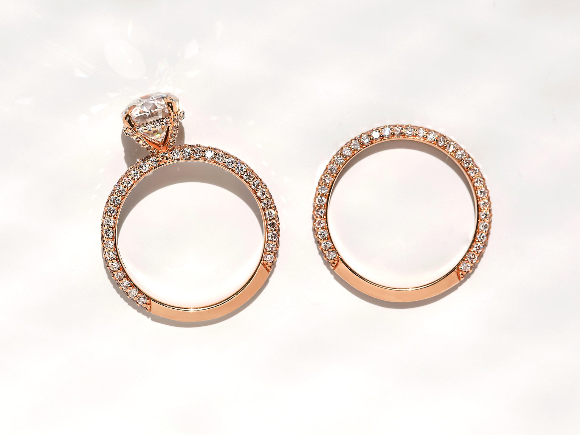 4.2 Carat Moissanite Olena Bridal Set