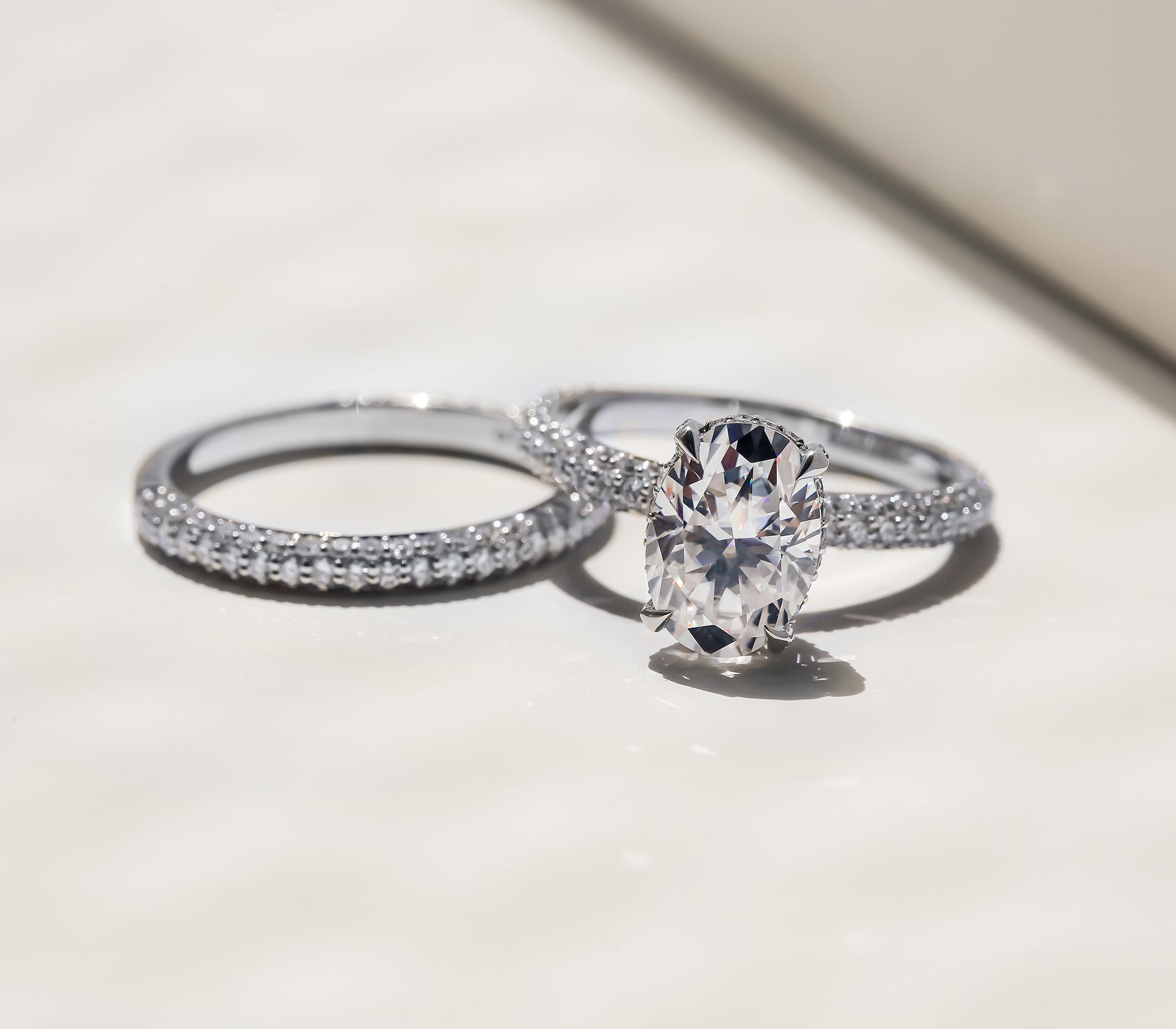 4.2 Carat Moissanite Olena Bridal Set