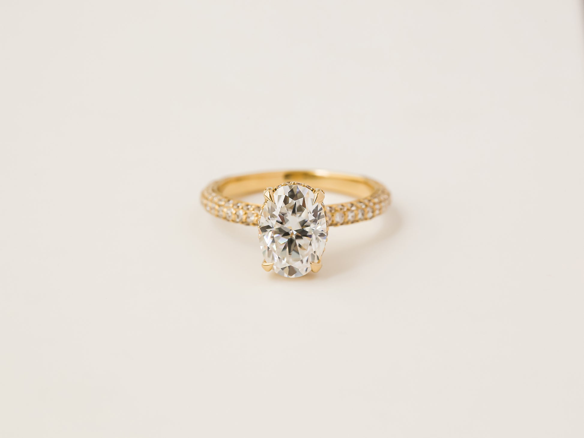 3.4 Carat Moissanite Olena Ring