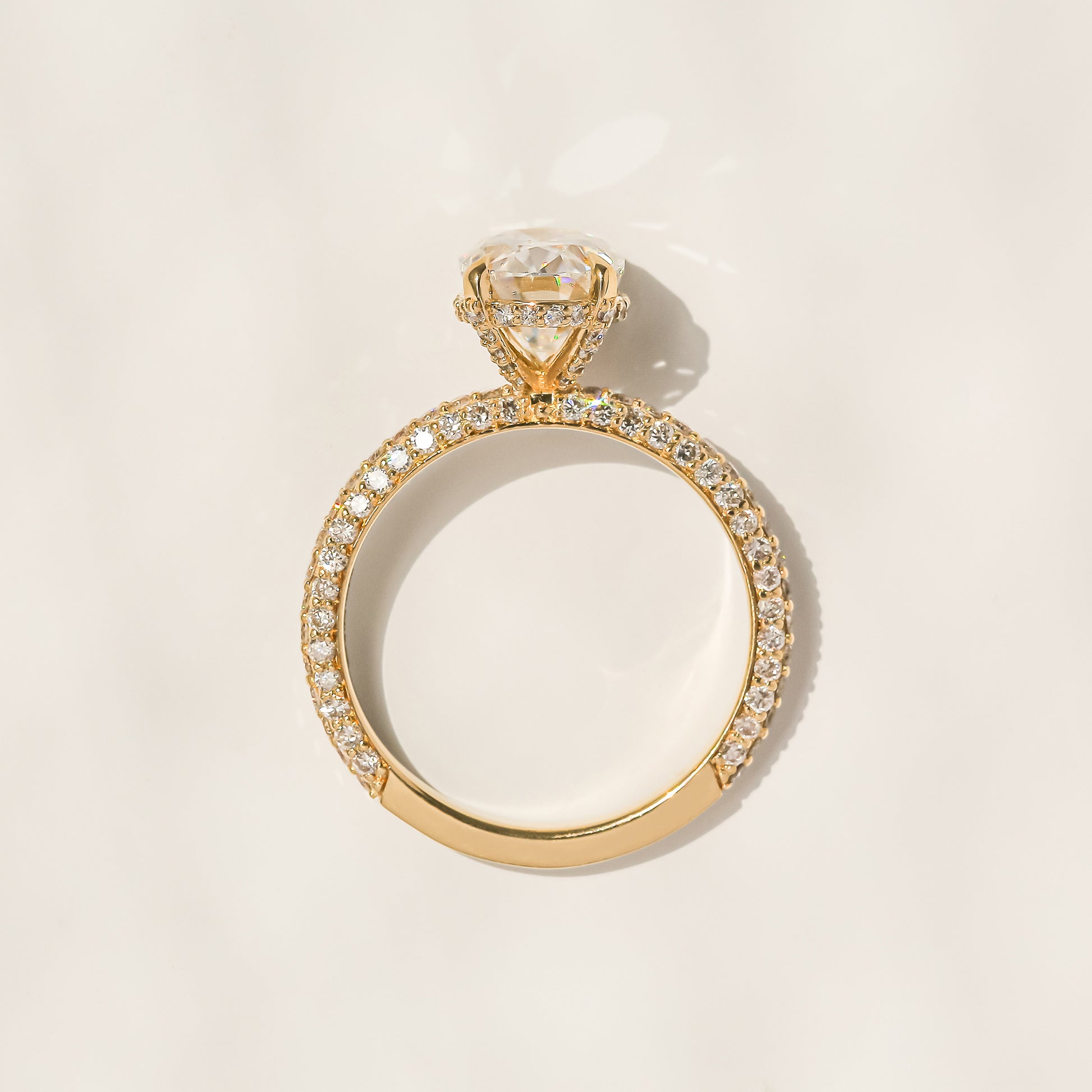 3.4 Carat Moissanite Olena Ring