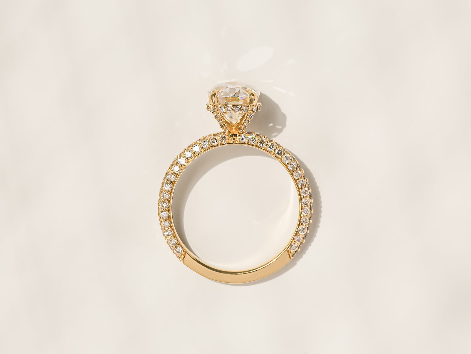 3.4 Carat Moissanite Olena Ring