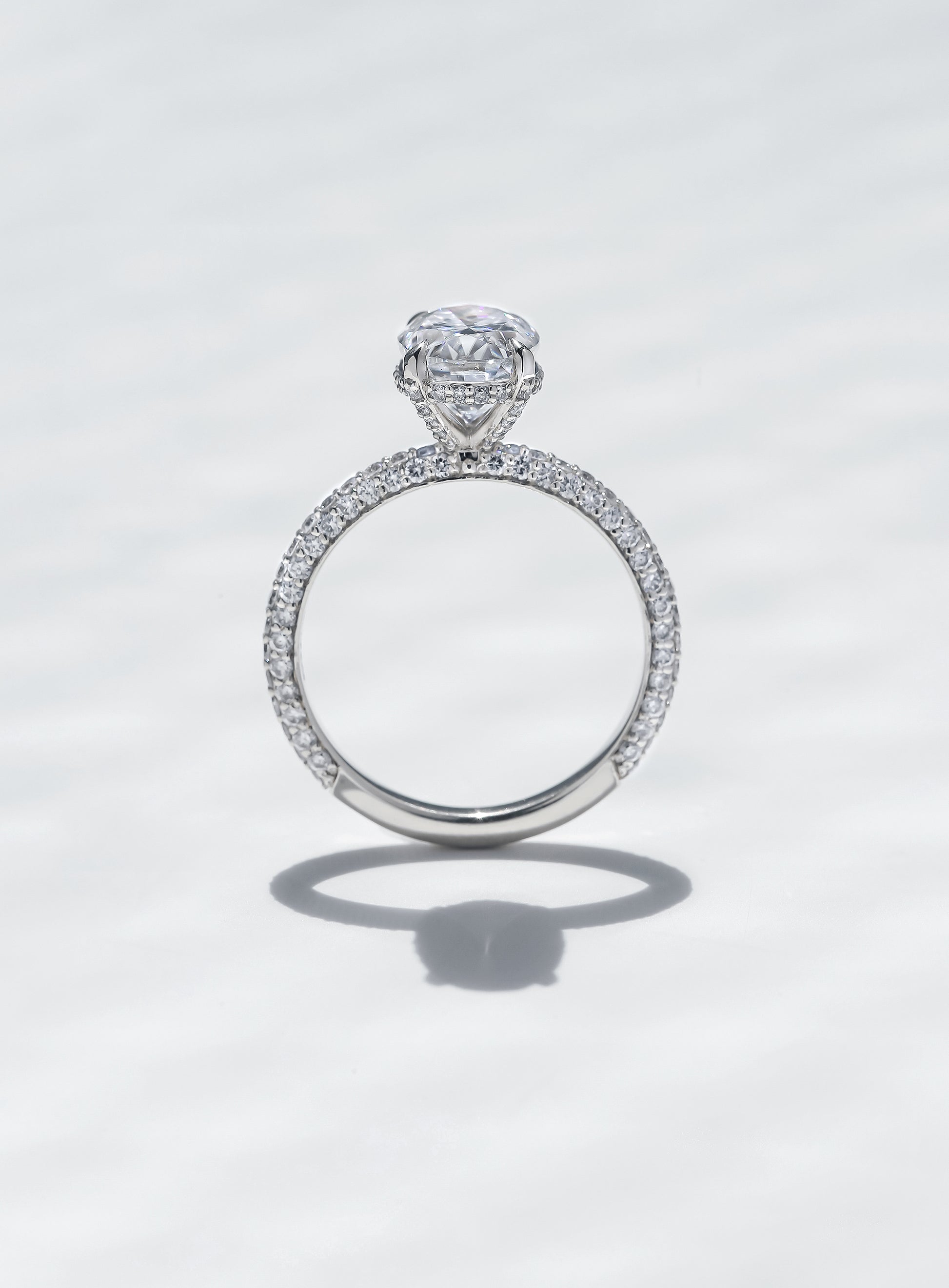 3.4 Carat Moissanite Olena Ring