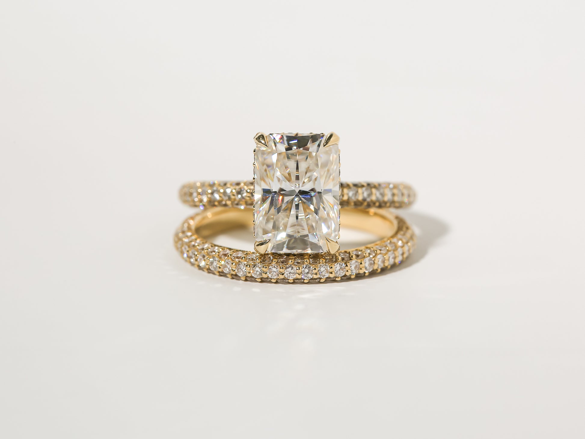 5 Carat Moissanite Raya Bridal Set