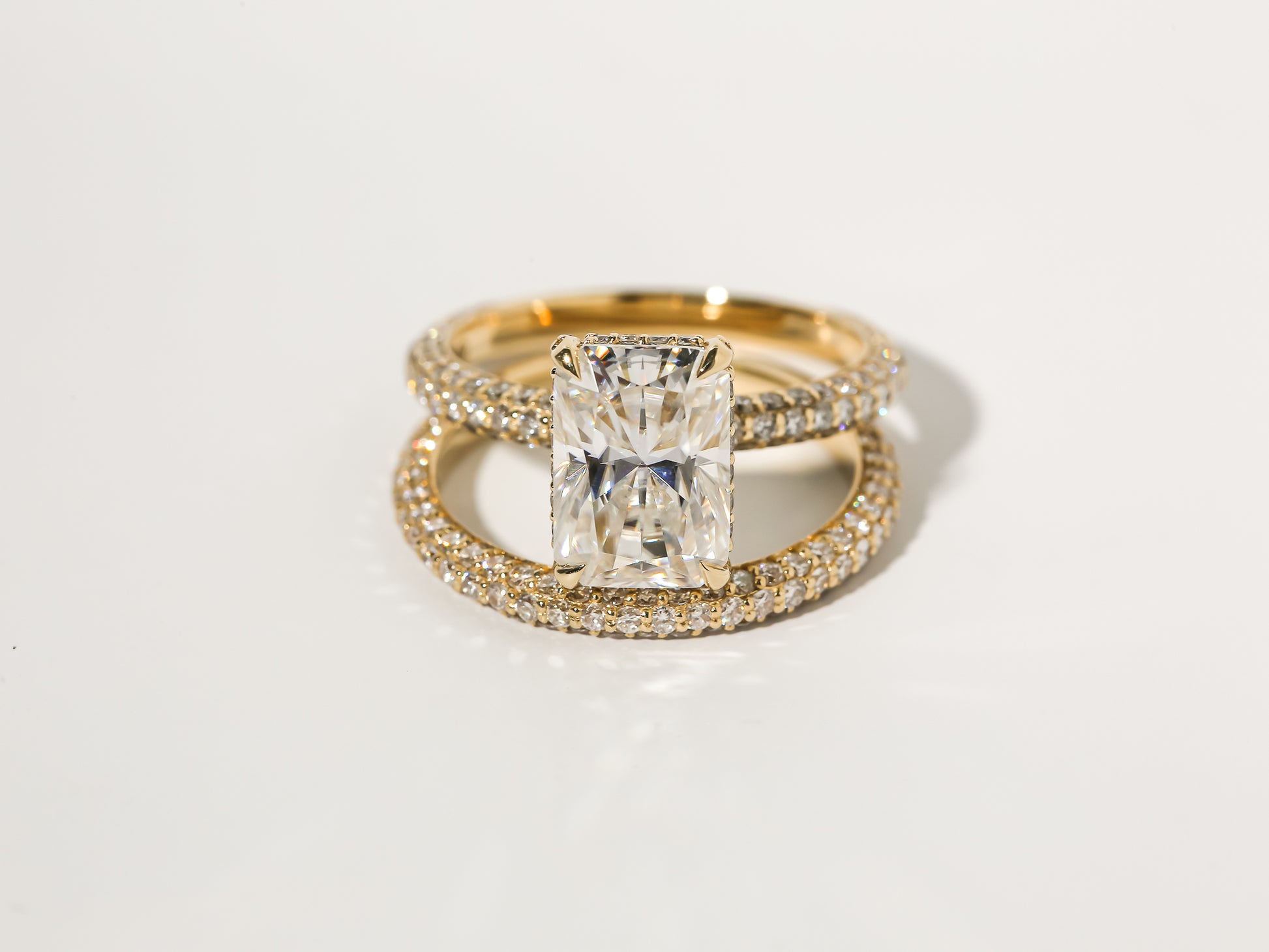 5 Carat Moissanite Raya Bridal Set