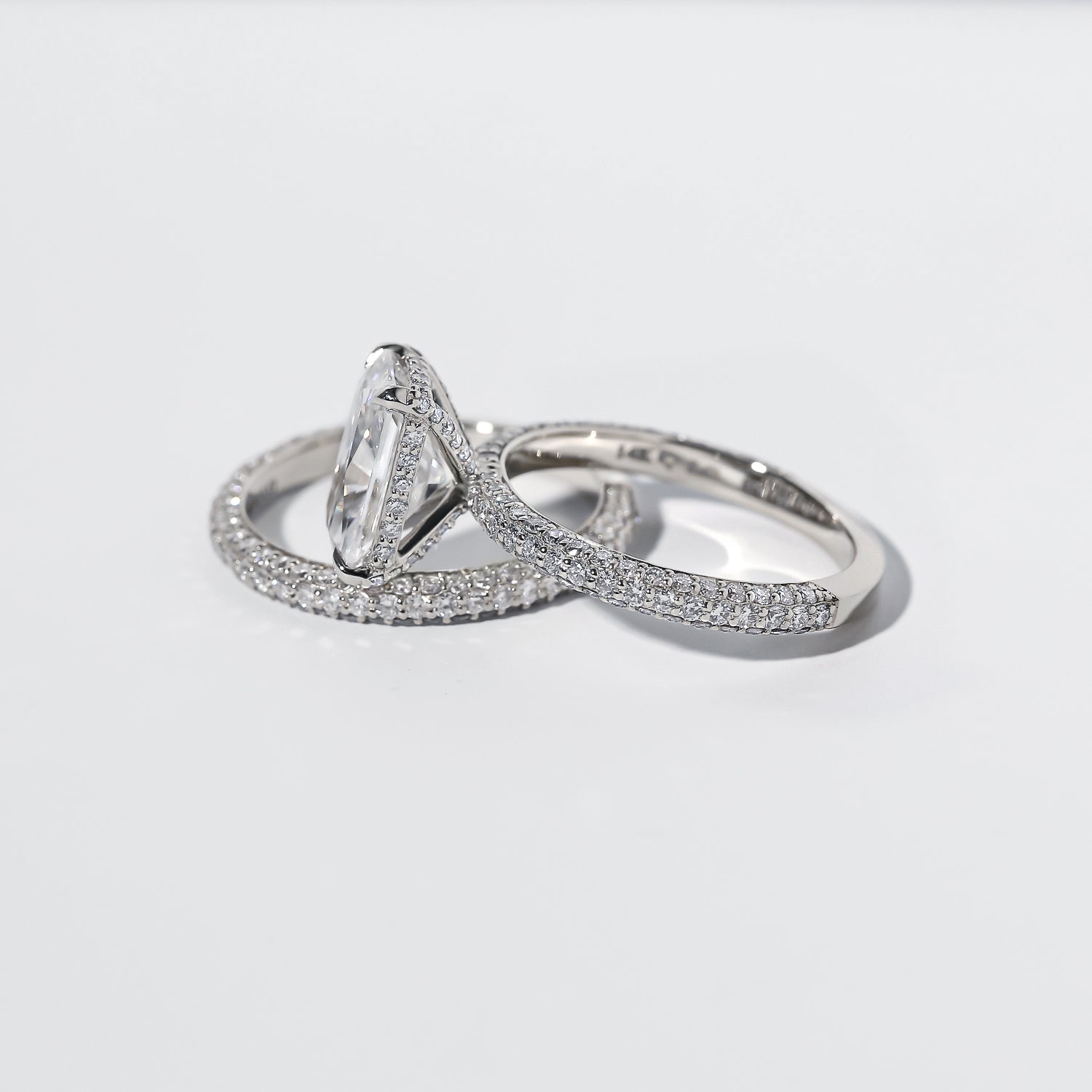 5 Carat Moissanite Raya Bridal Set