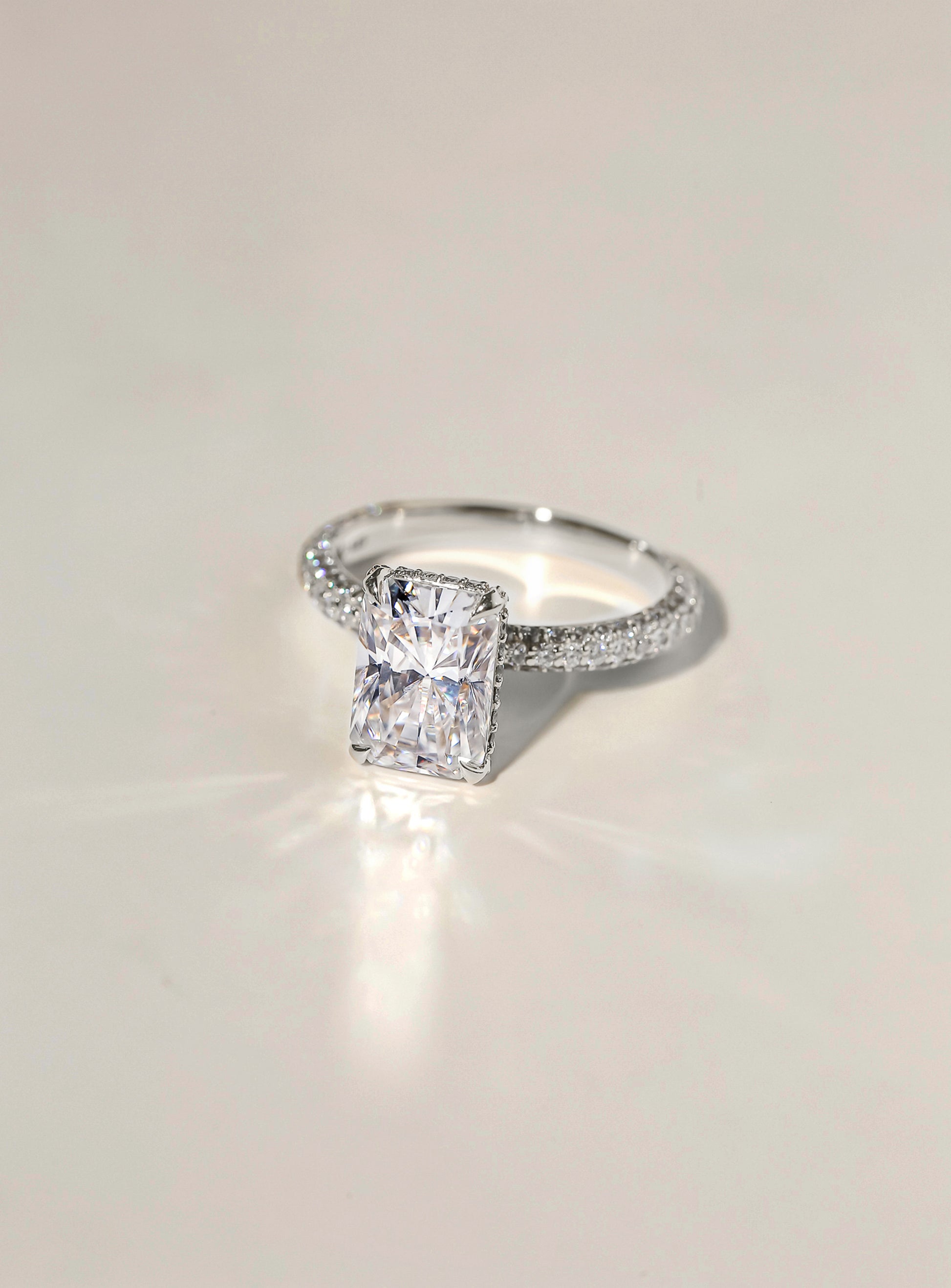 4.2 Carat Moissanite Raya Ring