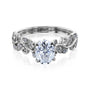 Kobelli Leafy Floral Diamond Ring