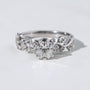 Kobelli Leafy Floral Diamond Ring