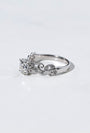 Kobelli Leafy Floral Diamond Ring