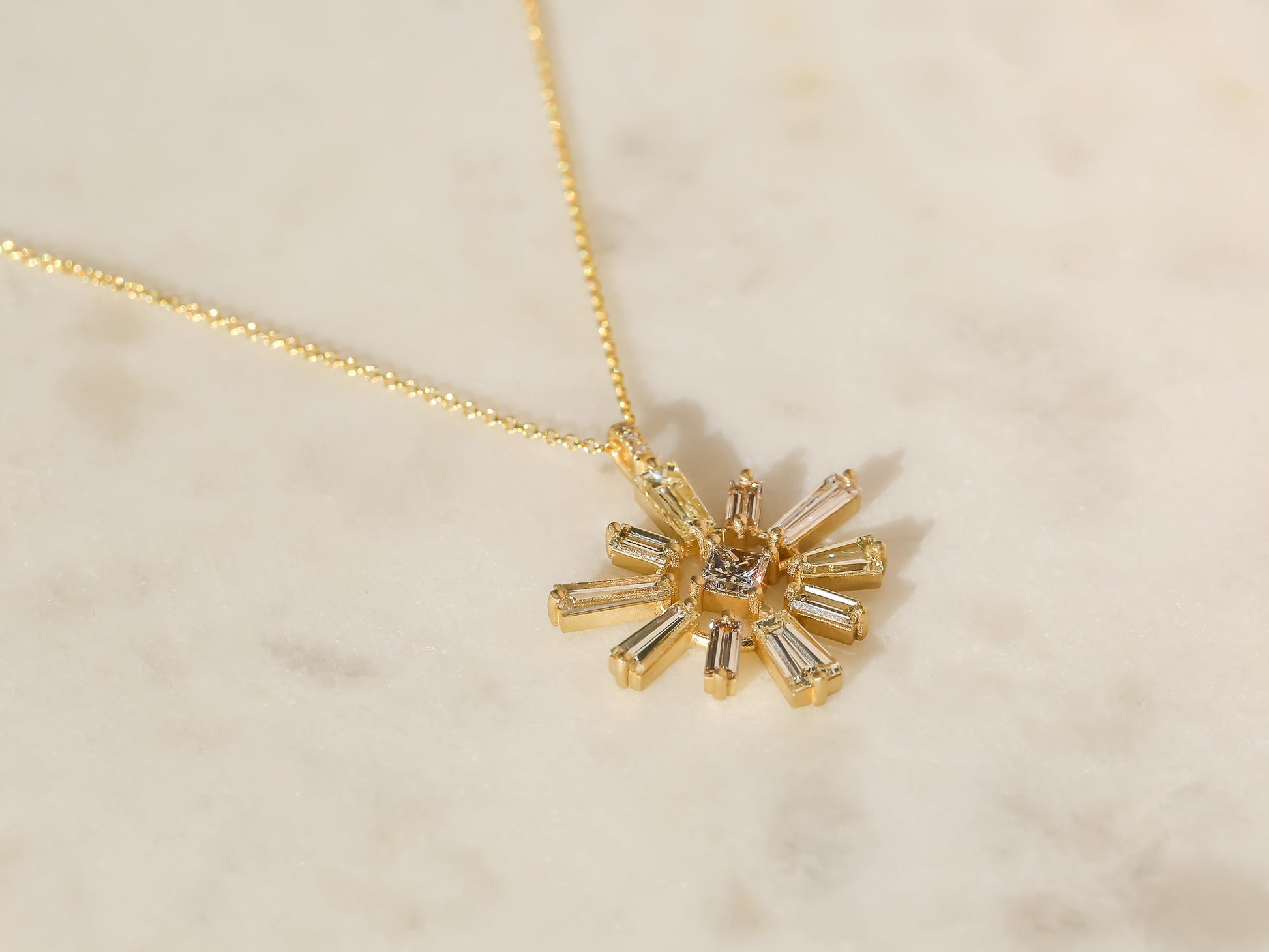 Kobelli Custom Tailored Diamond Necklace