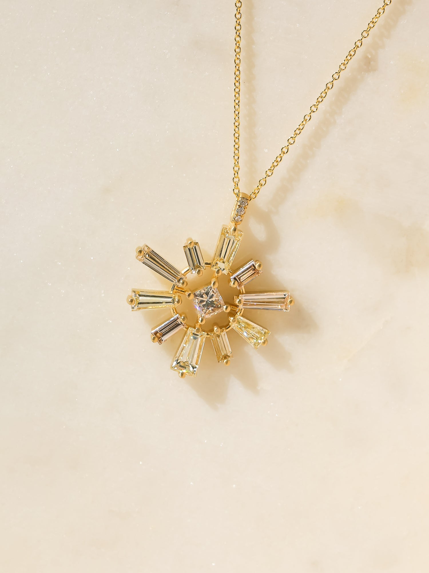 Kobelli Custom Tailored Diamond Necklace