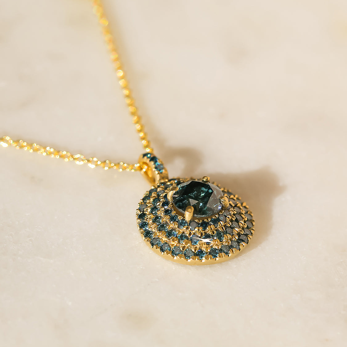 Kobelli Custom Tailored Diamond Pendant