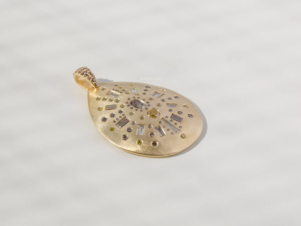Kobelli Custom Tailored Diamond Pendant for Necklaces