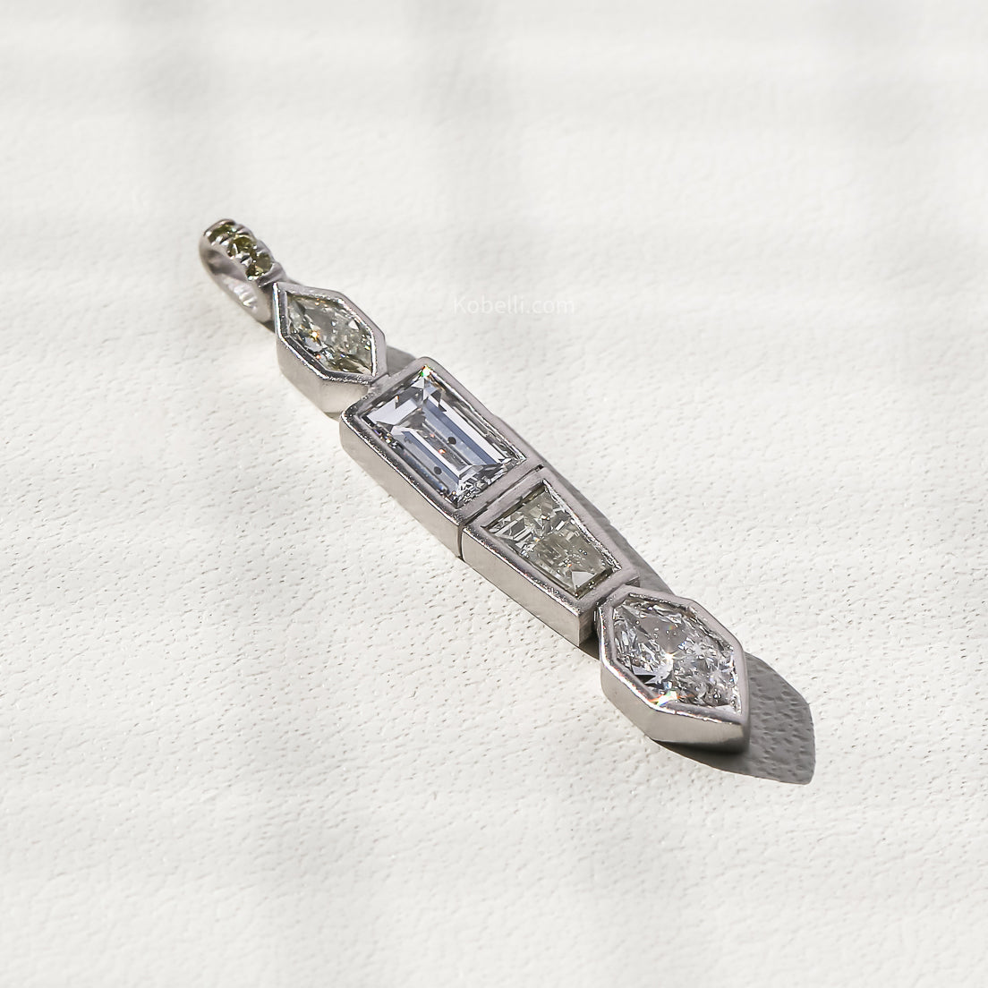 Kobelli Custom Tailored Diamond Pendant
