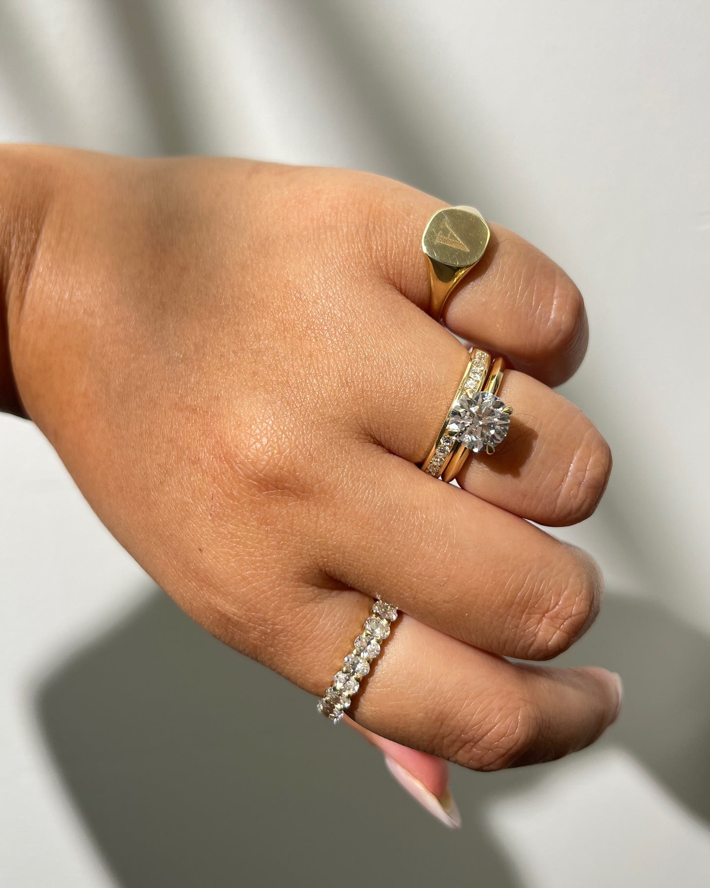 2 Carat Lab Grown Diamond Solitaire Hana Ring