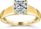 Kobelli Grown - Pude Lab Diamant Solitaire Ring