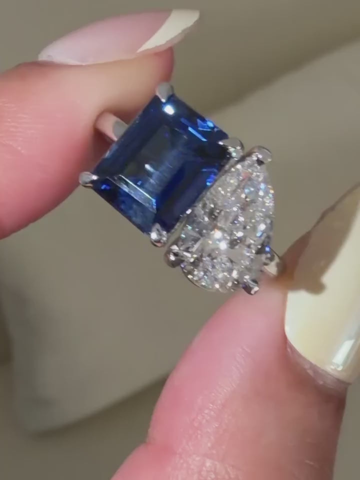 video of the Duchess Ring in white gold